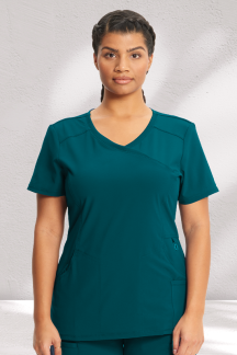 MOCK WRAP TOP - CKE2625A