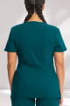 MOCK WRAP TOP - CKE2625A