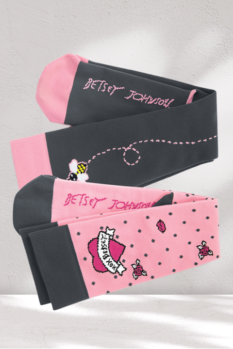 CHAUSSETTES COMPRESSION BUMBLE LOVE - 2 PACK