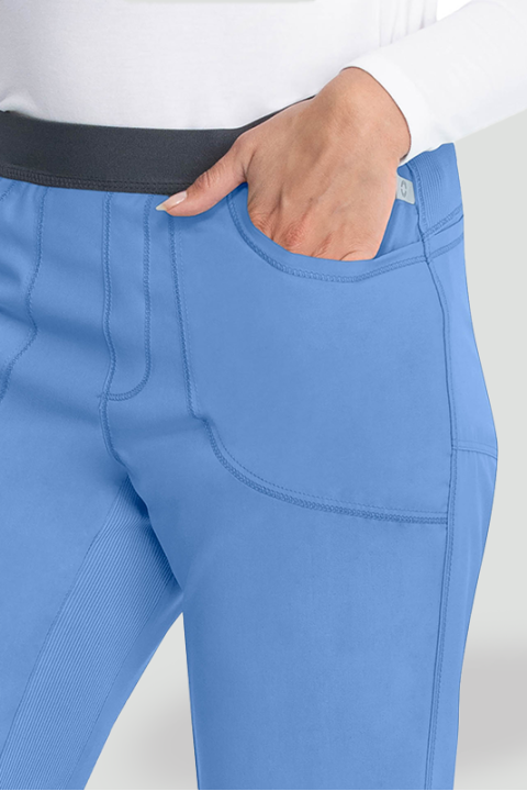 SLIM PULL-ON TROUSER - CKE1124A