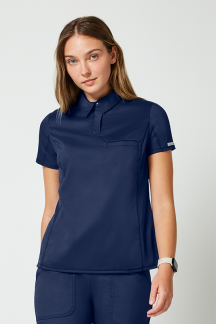 SNAP FRONT POLO SHIRT - WWE698