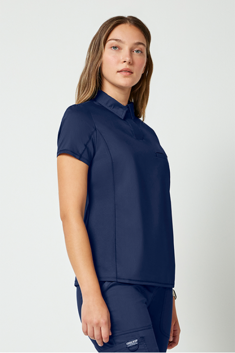 SNAP FRONT POLO SHIRT - WWE698