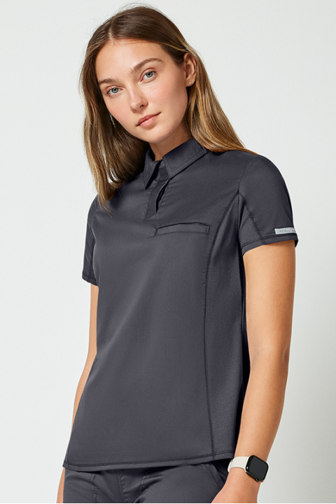 SNAP FRONT POLO SHIRT - WWE698