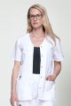 SNAP FRONT V-NECK TOP - WWE4770