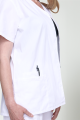 SNAP FRONT V-NECK TOP - WWE4770