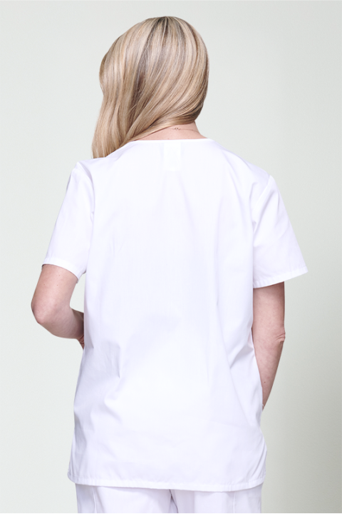 SNAP FRONT V-NECK TOP - WWE4770