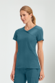 MOCK WRAP TOP - CKE2625A