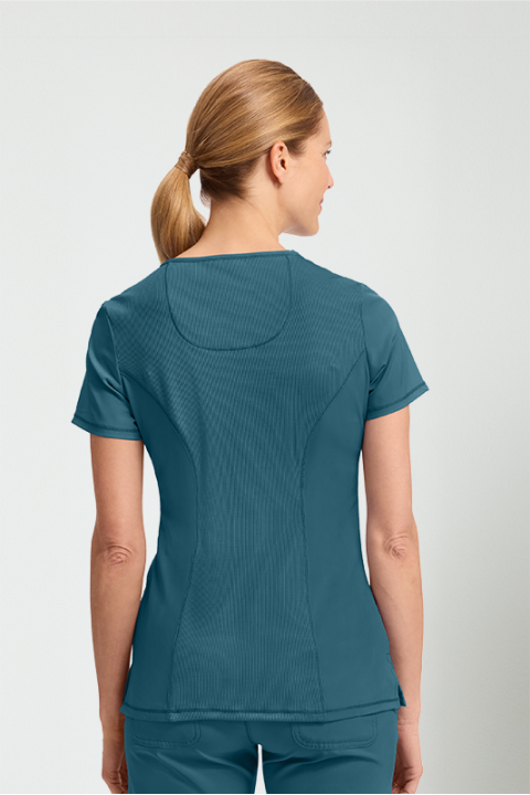 MOCK WRAP TOP - CKE2625A