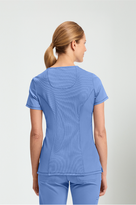 MOCK WRAP TOP - CKE2625A
