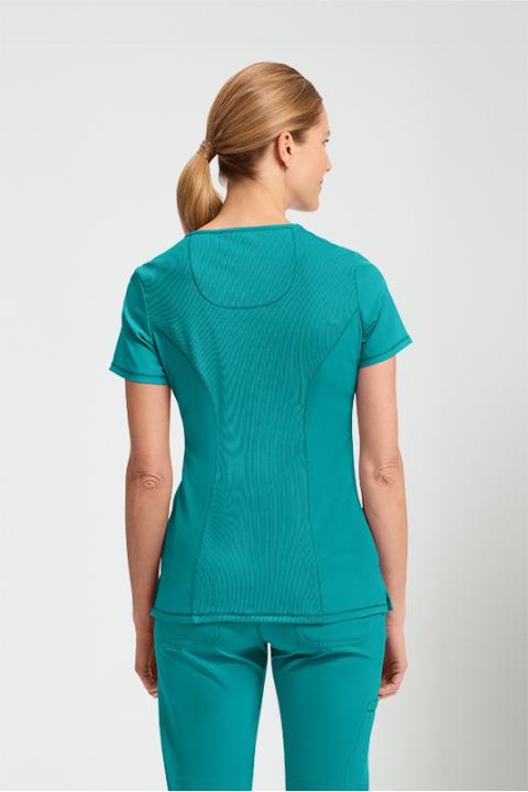 MOCK WRAP TOP - CKE2625A