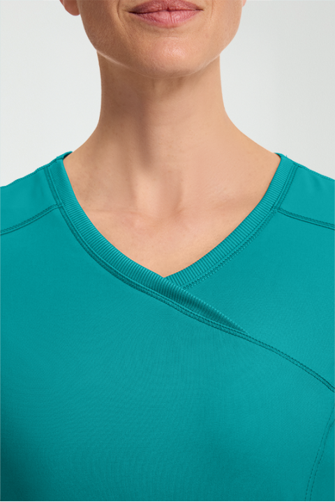 MOCK WRAP TOP - CKE2625A