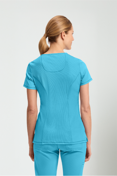 MOCK WRAP TOP - CKE2625A