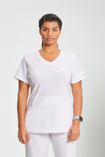 MOCK WRAP TOP - CKE2625A