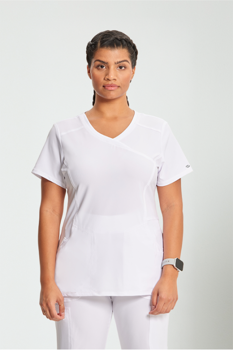 MOCK WRAP TOP - CKE2625A