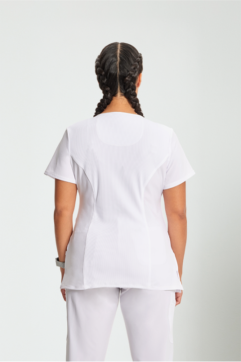 MOCK WRAP TOP - CKE2625A