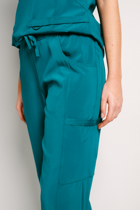 MID RISE DRAWSTRING TROUSER - DKE010