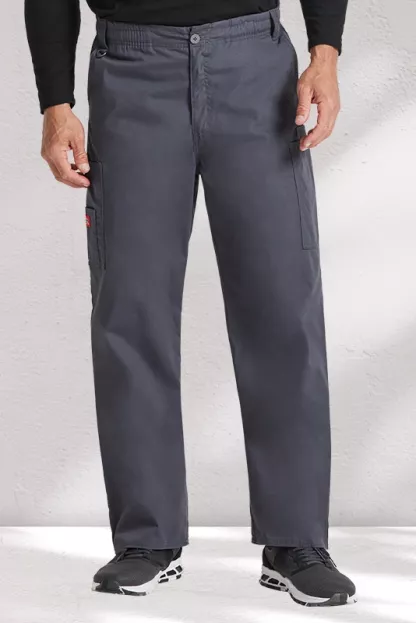 NATURAL RISE ZIP FLY PULL-ON TROUSER - DKE81006