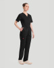 Broek Natural Rise Tapered Leg Pull-On