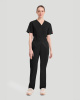 Broek Natural Rise Tapered Leg Pull-On