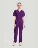Broek Natural Rise Tapered Leg Pull-On