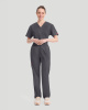 Broek Natural Rise Tapered Leg Pull-On