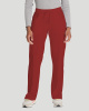 Mid rise straight leg drawstring