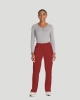 Broek Mid Rise Straight Leg Drawstring
