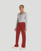 Broek Mid Rise Straight Leg Drawstring