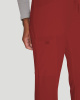 Mid rise straight leg drawstring