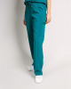 Mid Rise Straight Leg Drawstring Pant
