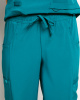 Mid Rise Straight Leg Drawstring Pant