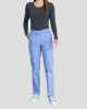 Mid Rise Tapered Leg Pull-on Pant