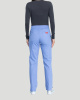 Broek Mid Rise Tapered Leg Pull-on Dames