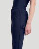 Mid Rise Tapered Leg Pull-on Pant