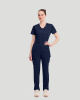 Mid Rise Tapered Leg Pull-on Pant