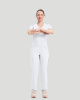 Broek Mid Rise Tapered Leg Pull-On Dames
