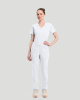 Broek Mid Rise Tapered Leg Pull-On Dames