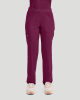Broek Mid Rise Tapered Leg Pull-On Dames
