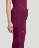 Mid Rise Tapered Leg Pull-on Pant