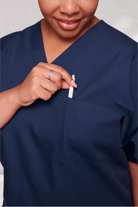 UNISEX V-NECK TUNIC - WWE4777 UNISEX V-NECK TUNIC - WWE4777