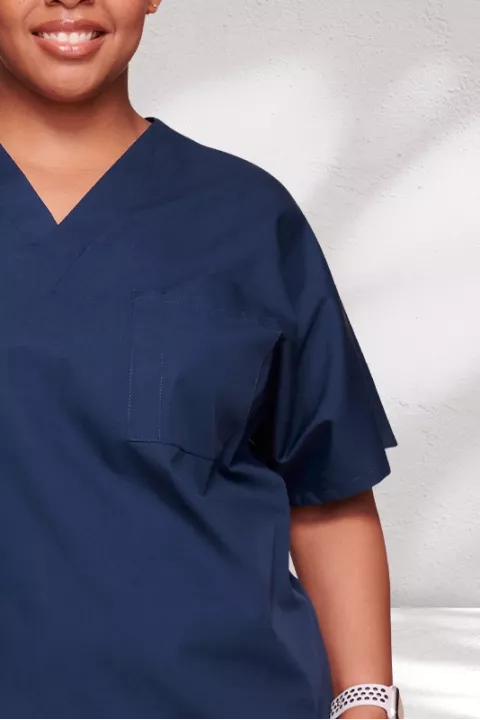 UNISEX V-NECK TUNIC - WWE4777 UNISEX V-NECK TUNIC - WWE4777