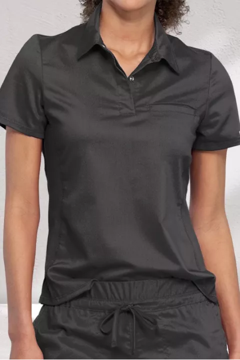 SNAP FRONT POLO SHIRT - WWE698 SNAP FRONT POLO SHIRT - WWE698