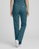 Broek Halfhoge Taille Slim Rechte Pijp