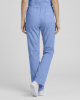 Broek Halfhoge Taille Slim Rechte Pijp