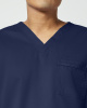 Top met V-hals Unisex