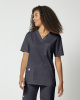 Top met V-hals Unisex