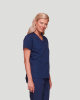 Snap Front V-Neck Top