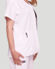 Snap Front V-Neck Top