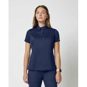 Tuckable Snap Front Polo Shirt