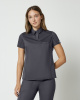 Tuckable Snap Front Polo Shirt